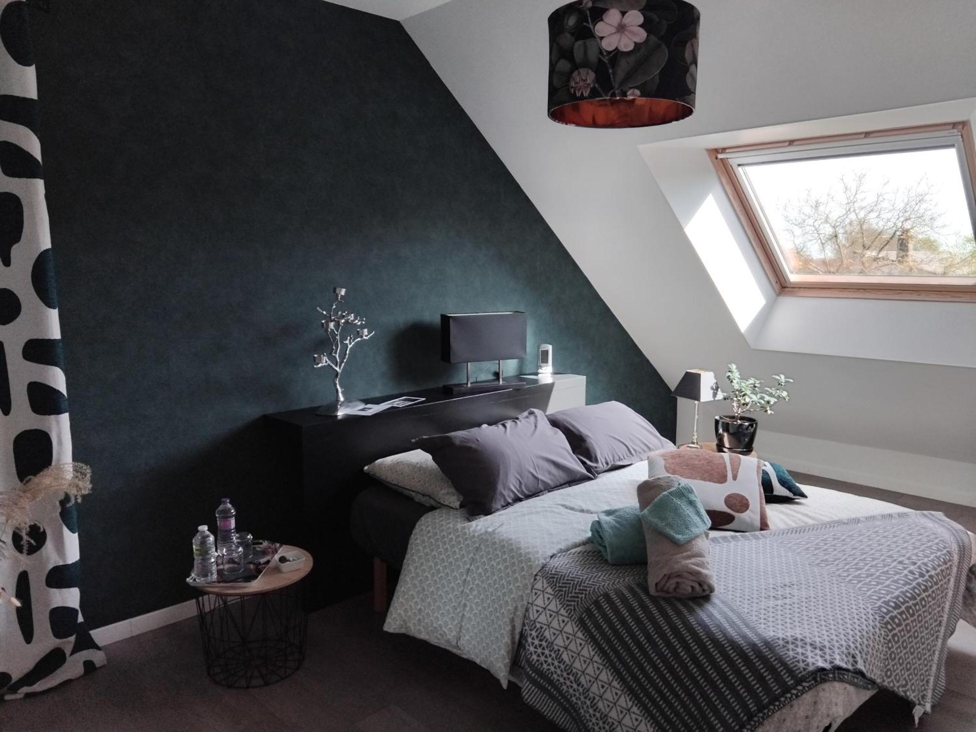Chambre Dans Un Ecrin De Verdure Angrie Exterior photo
